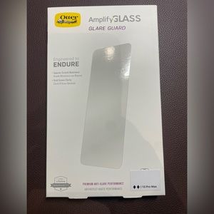 NWT Otterbox Amplify Glass Screen Protector